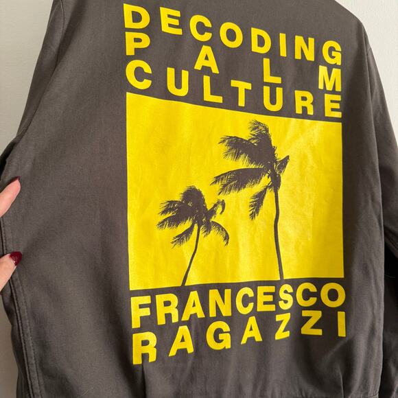 Rare Decoding Palm Culture Francesco Ragazzi Palm Angels Workwear Jacket Medium - Picture 6 of 6